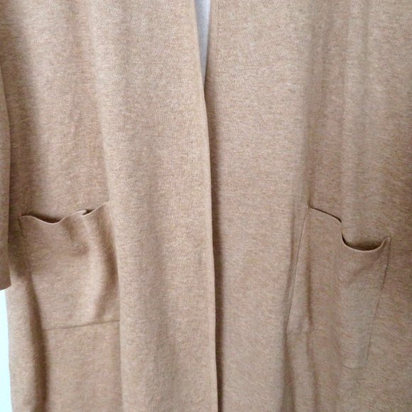 J Jill Camel Soft Cardigan Sweater Duster / Topper 4X - Picture 5 of 16